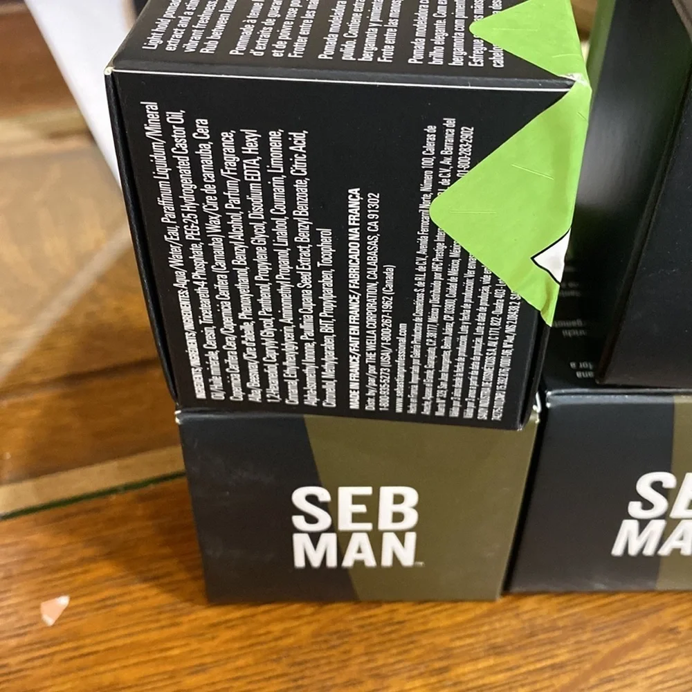 NEW Sebastian Professional Seb Man The Dandy Light Hold Hair Pomade 2.54 oz
